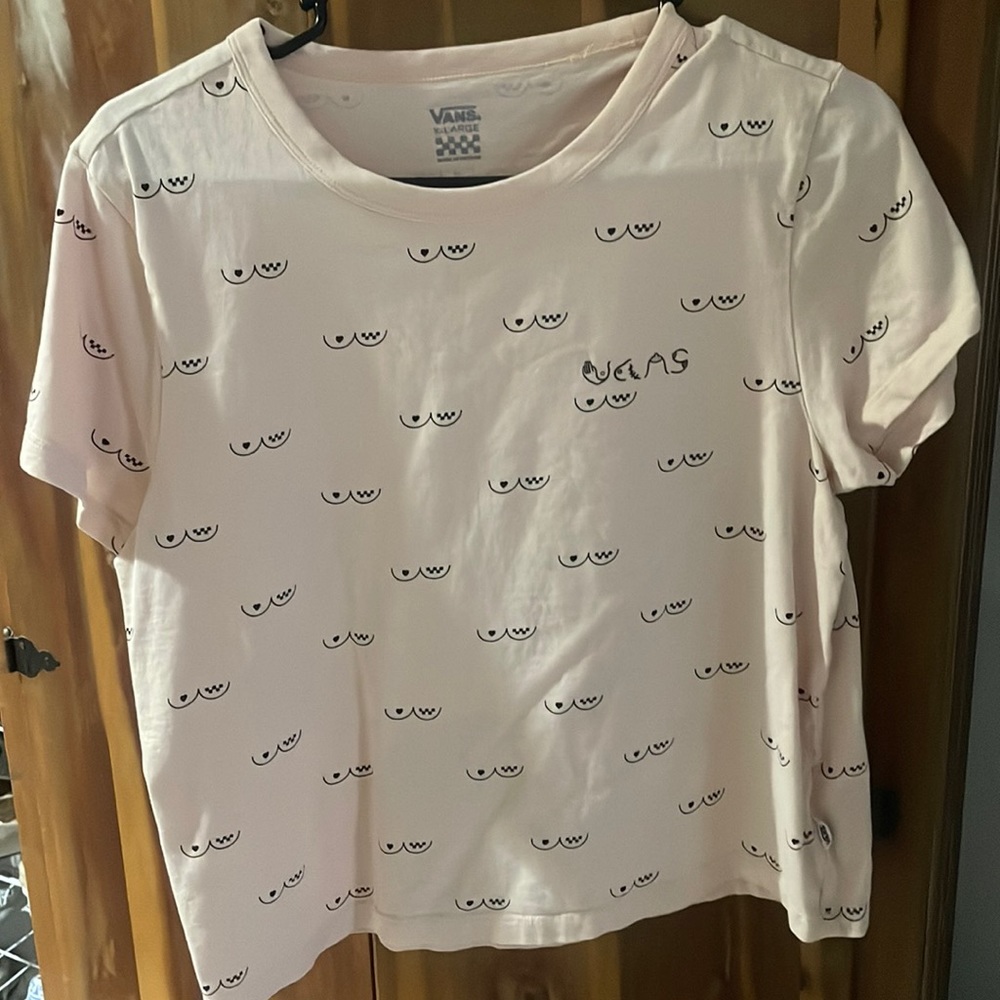 Vans Brest cancer awareness crop top